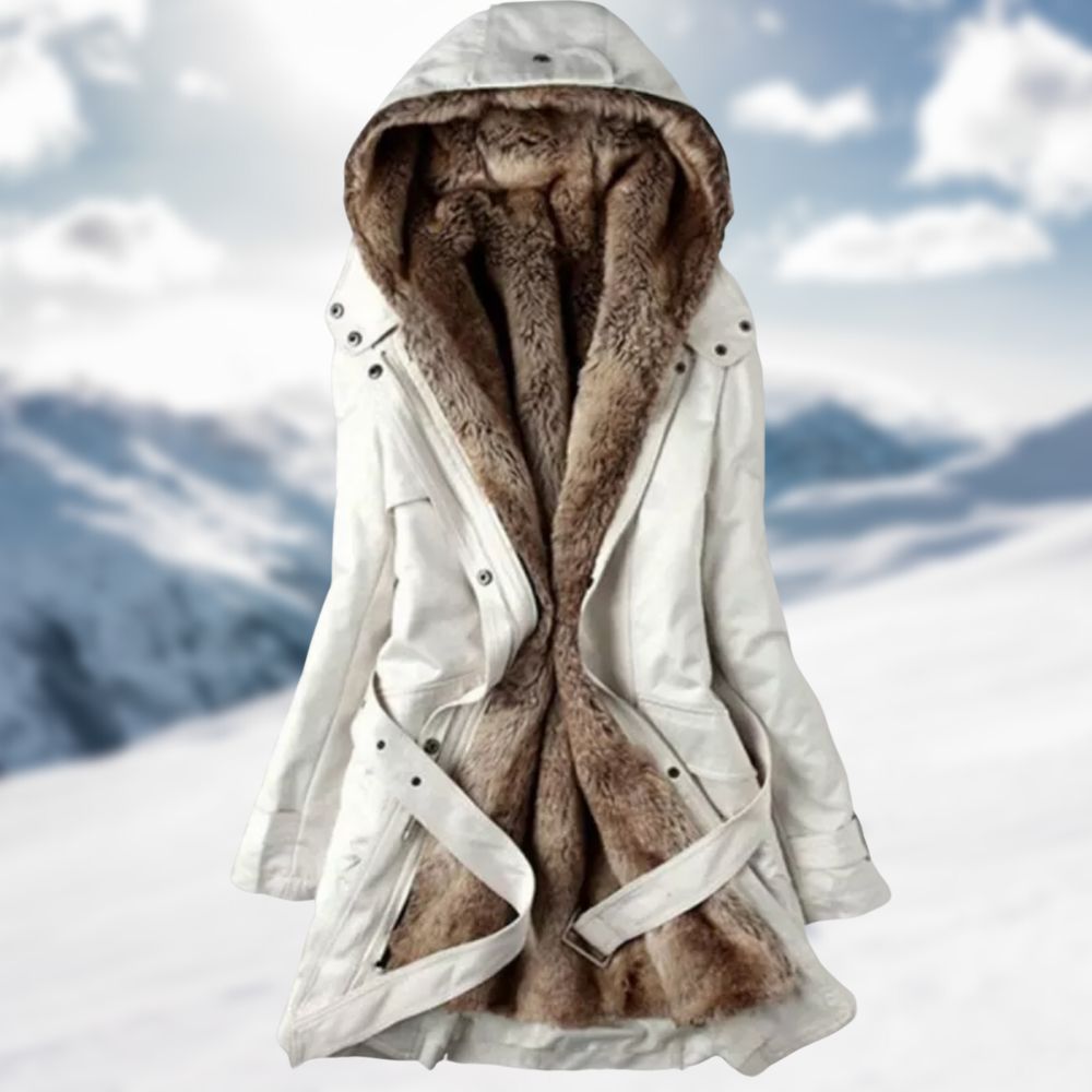 Hedda parka d'hiver de luxe pour femme