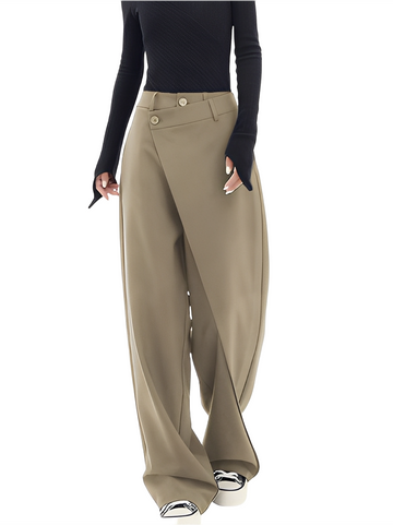 Samantha - Pantalon large coupe décontractée pour femmes