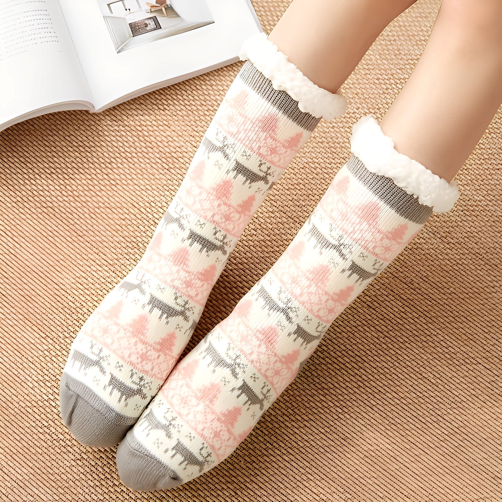 Karissa - Chaussettes épaisses et chaudes pour femmes