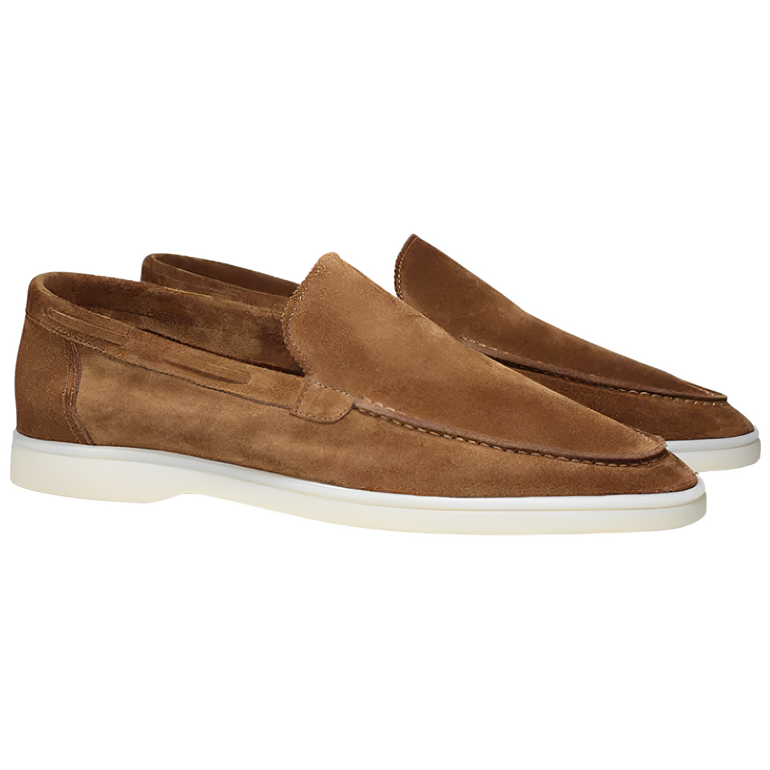 Lewin - Chaussures de loisirs rétro en daim pour hommes