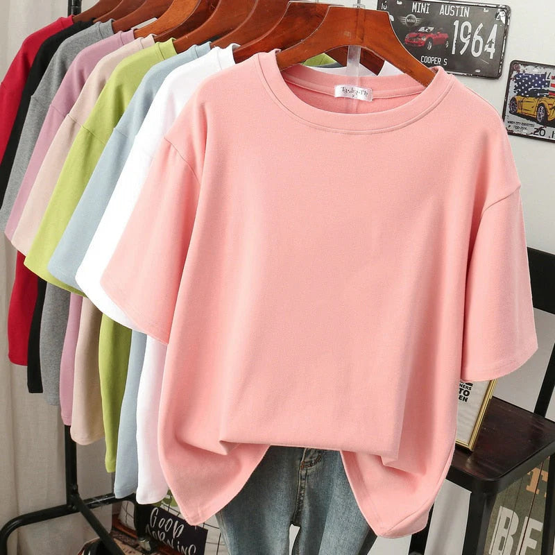 Arabella - T-shirt oversize en coton pour femmes