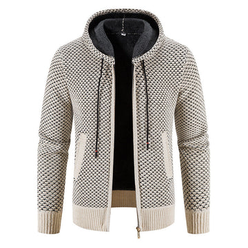 Roswell - Cardigan à capuche élégant pour hommes