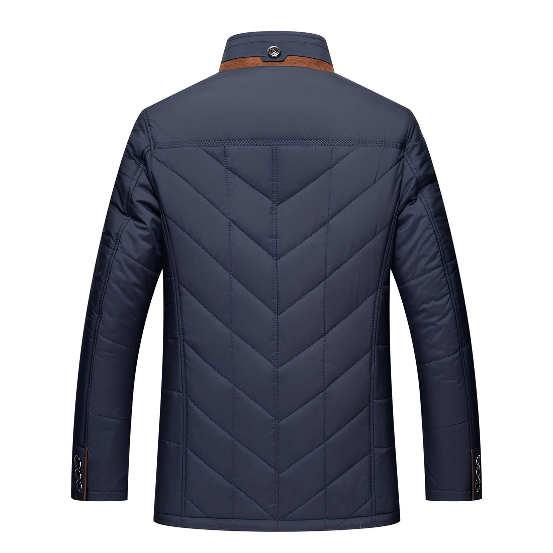 Rodney – Élégante veste matelassée avec boutons pour hommes