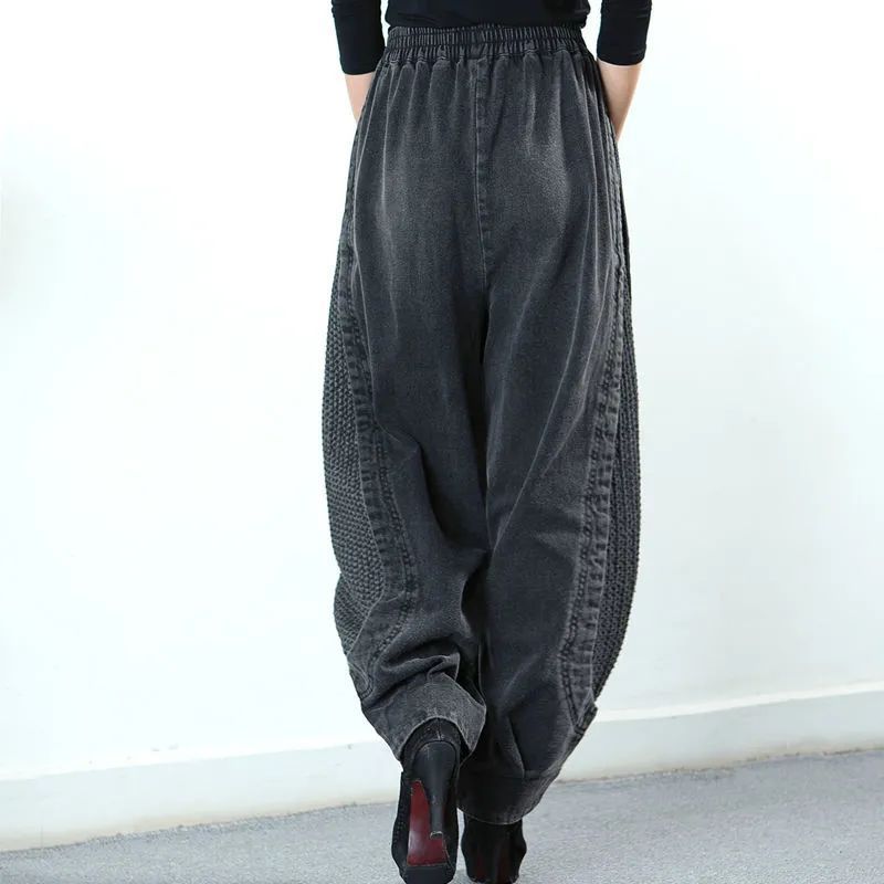 Tawnee - Simple short harem patchwork pour femmes