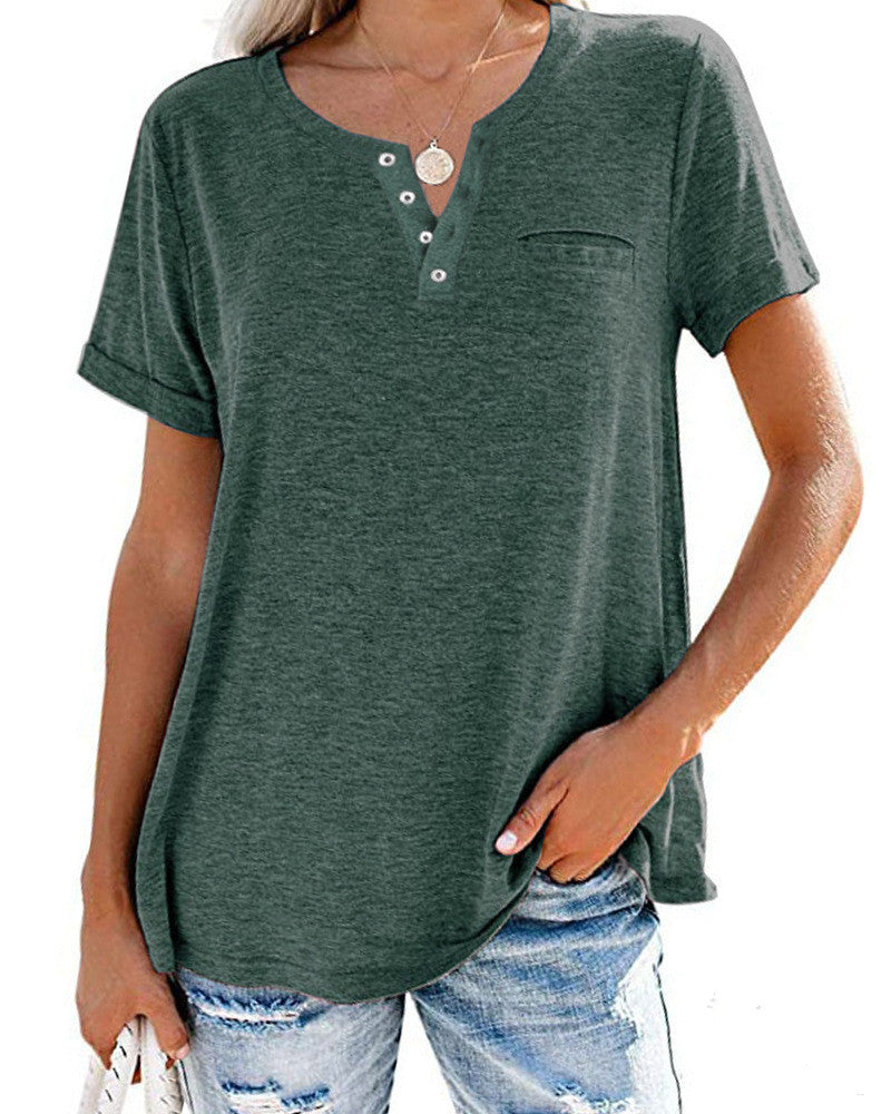 Élodie – Chemise Femme Manches Courtes