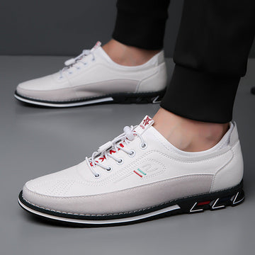 Aaron - Chaussures en cuir antidérapantes pour hommes