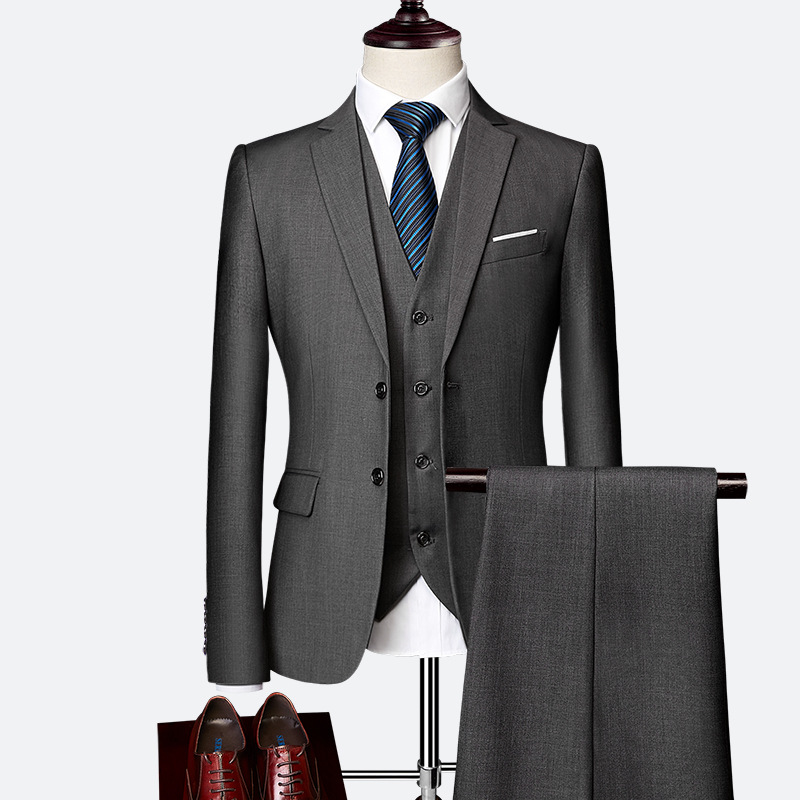 Norman - Moderne ensemble de costume 3 pièces pour hommes