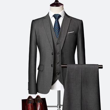 Norman - Moderne ensemble de costume 3 pièces pour hommes