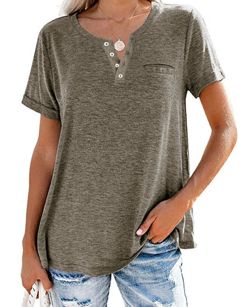 Élodie – Chemise Femme Manches Courtes