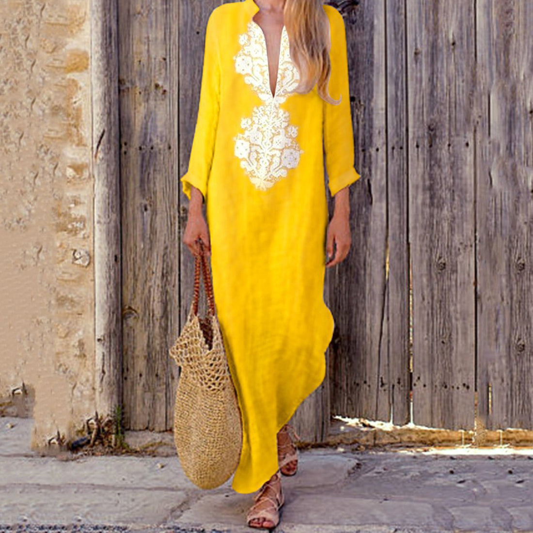 Oriana - Robe maxi élégance divine