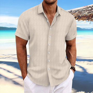 Ronan - Chemise d'été décontractée et ample pour hommes