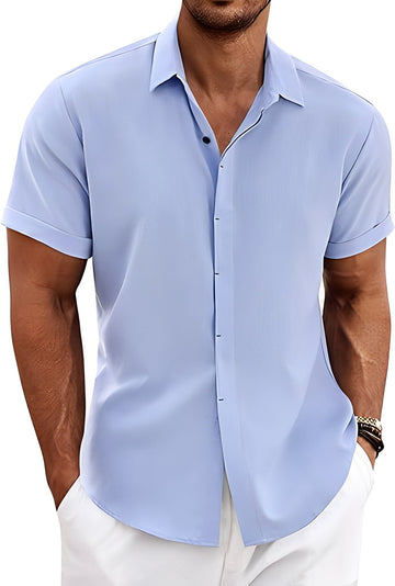 Daren - Chemise décontractée avec boutons pour hommes