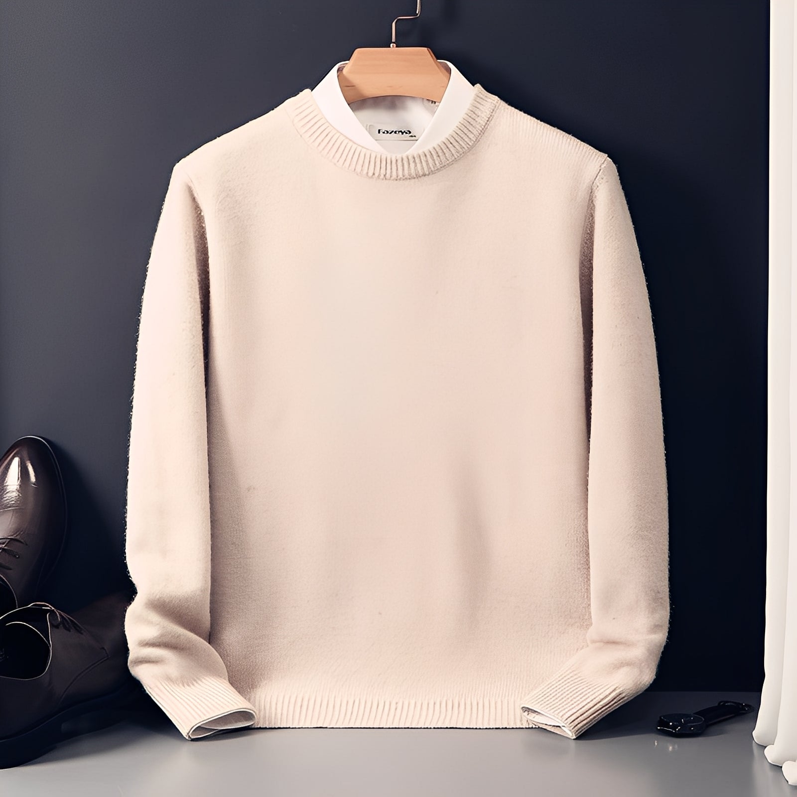 Inigo - Moderne, pull en cachemire coupe ample pour hommes