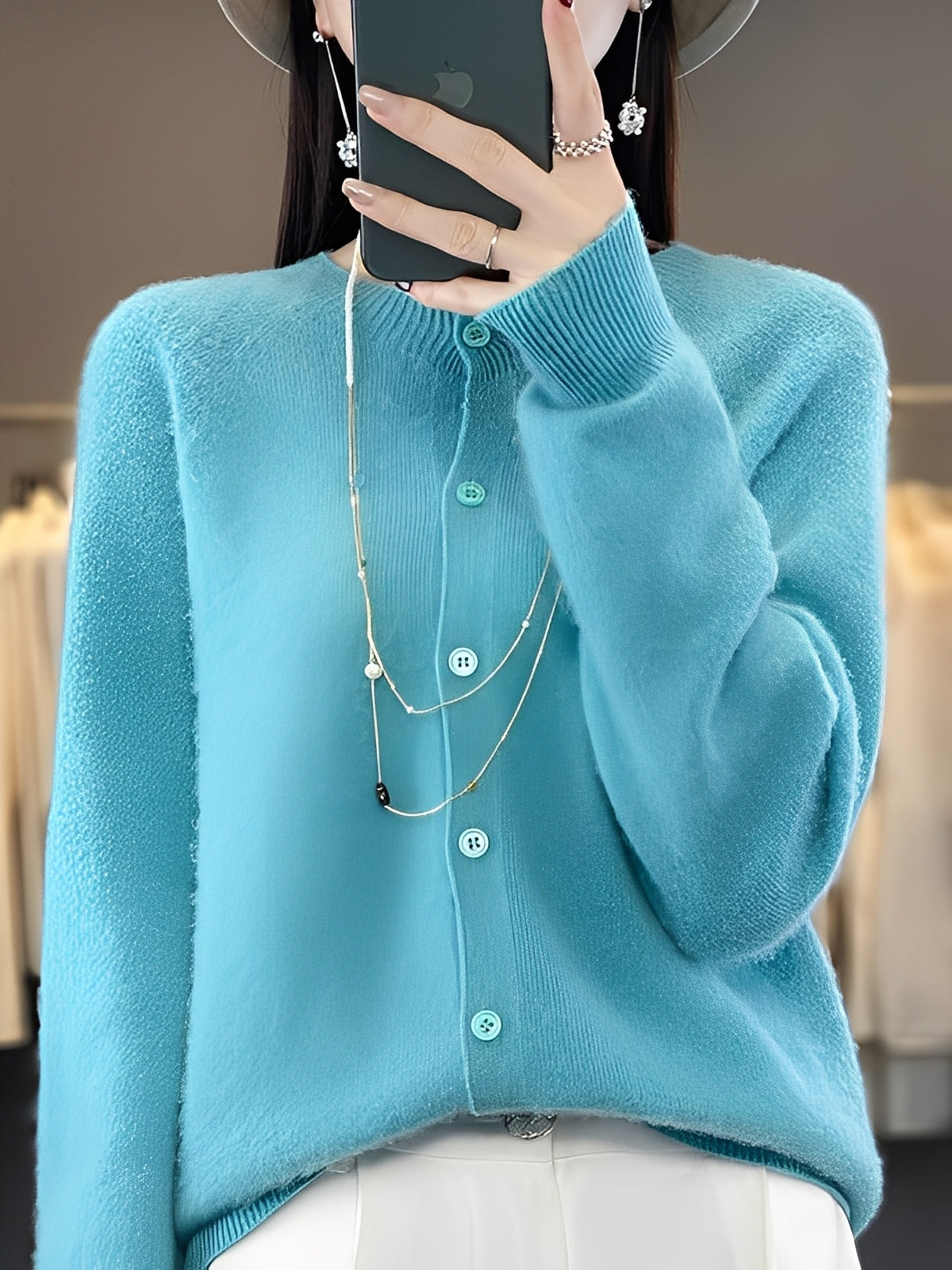 Arabella - Pull en laine coupe ample pour femmes