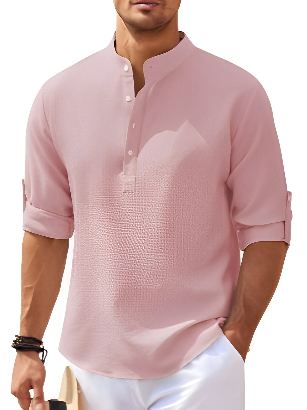 Brock - Chemise d'été élégante avec boutons pour hommes