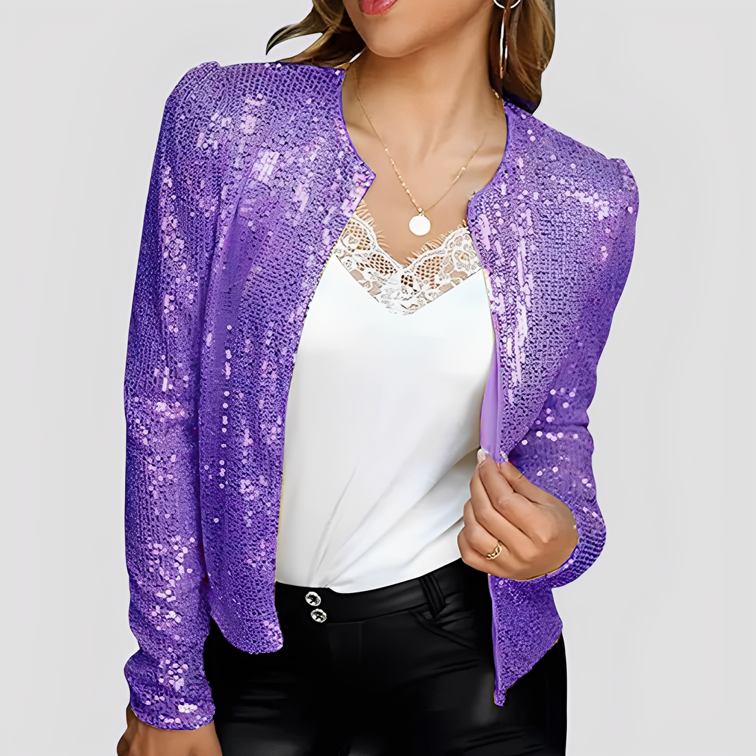 Shannen - Blazer élégant avec paillettes pour femmes