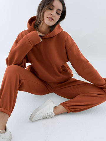 Jasmine - Ensemble de jogging ample avec capuche pour femmes
