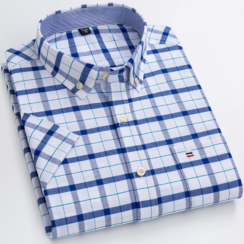 Desmond - Chemise décontractée et douce avec poche poitrine pour hommes
