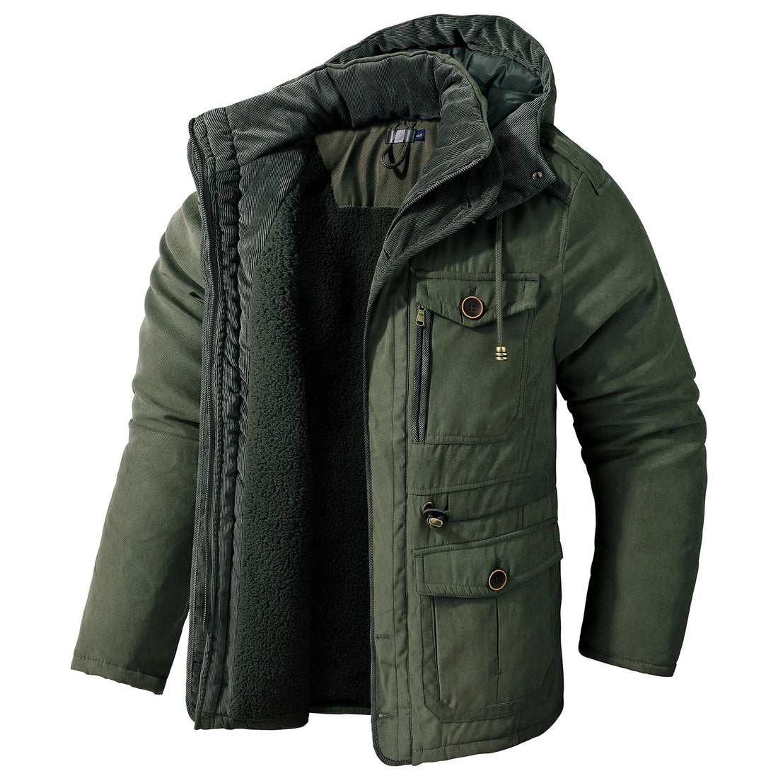Daren - Veste chaude avec capuche pour hommes