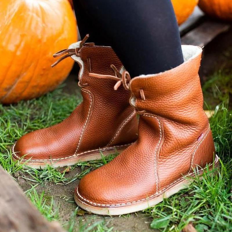 Asami - Bottes imperméables doublées de laine pour femmes