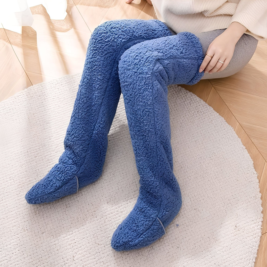 Camellia - Chaussettes d'hiver longues et chaudes pour femmes