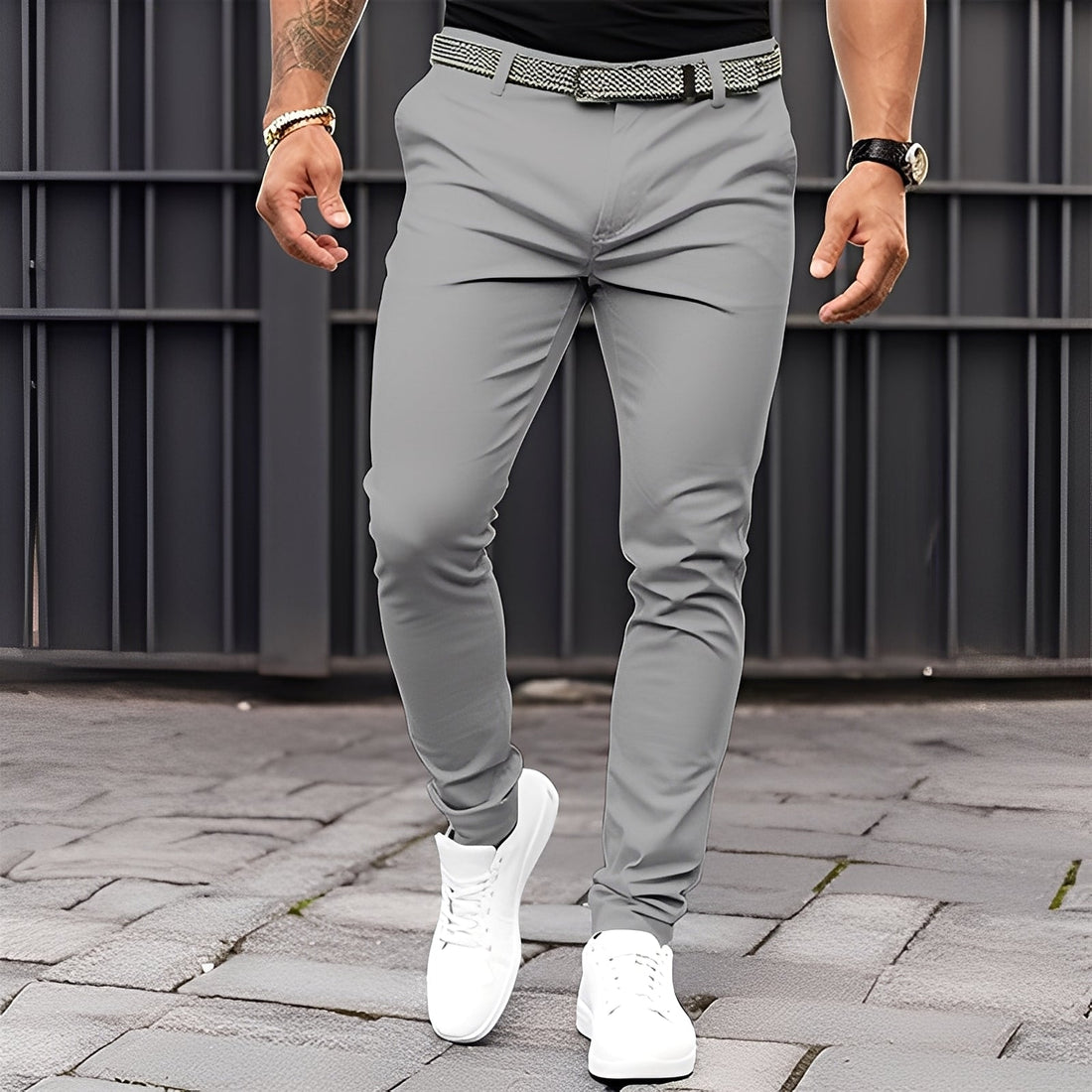 Raphael - Pantalon décontracté et slim pour hommes