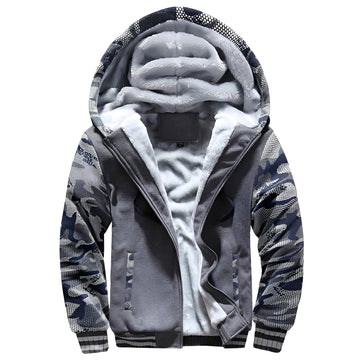 Allan - Manteau en velours doublé pour hommes