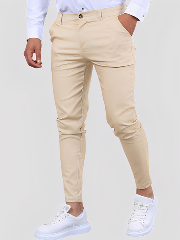 Shelton - Pantalon stretch décontracté ajusté pour hommes