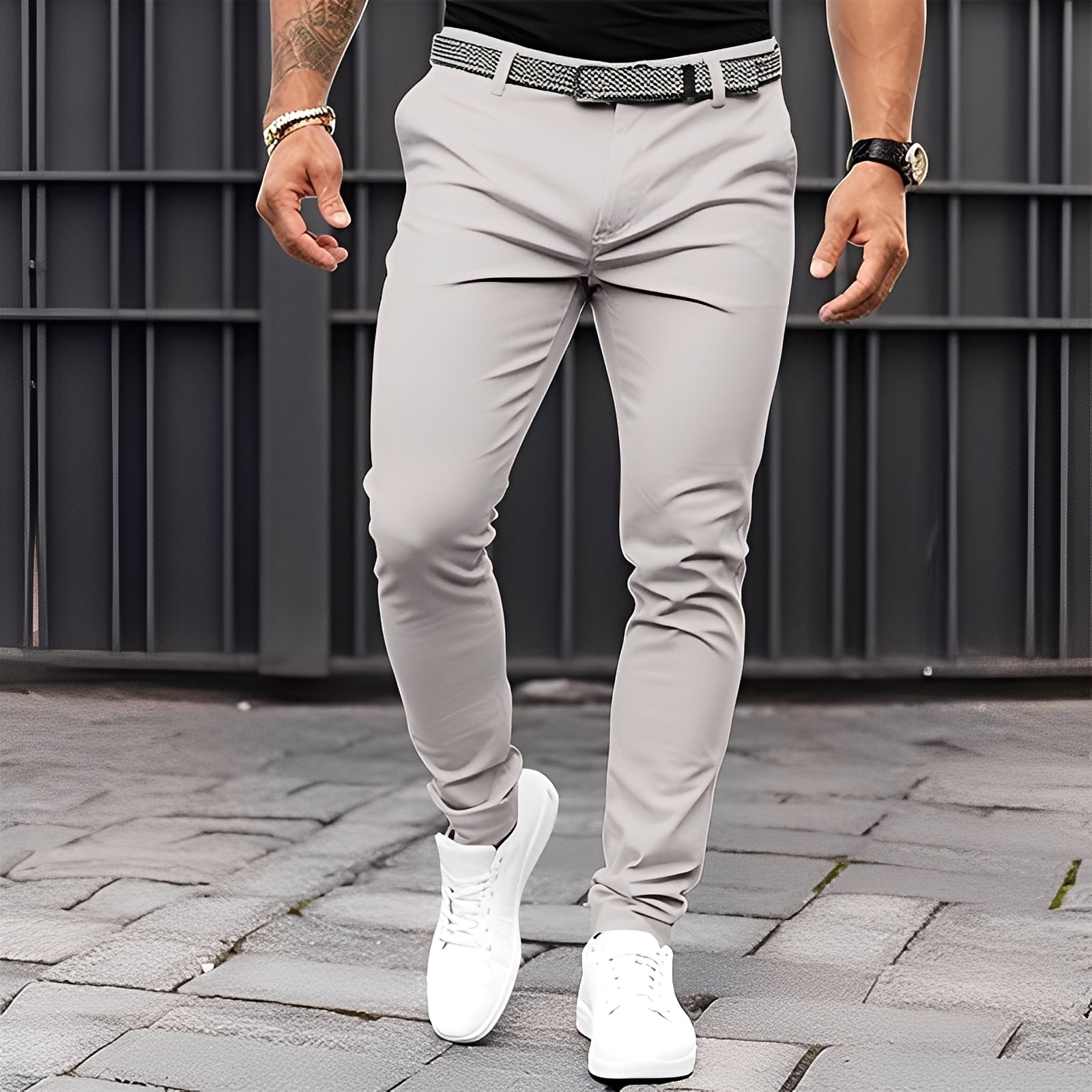 Raphael - Pantalon décontracté et slim pour hommes