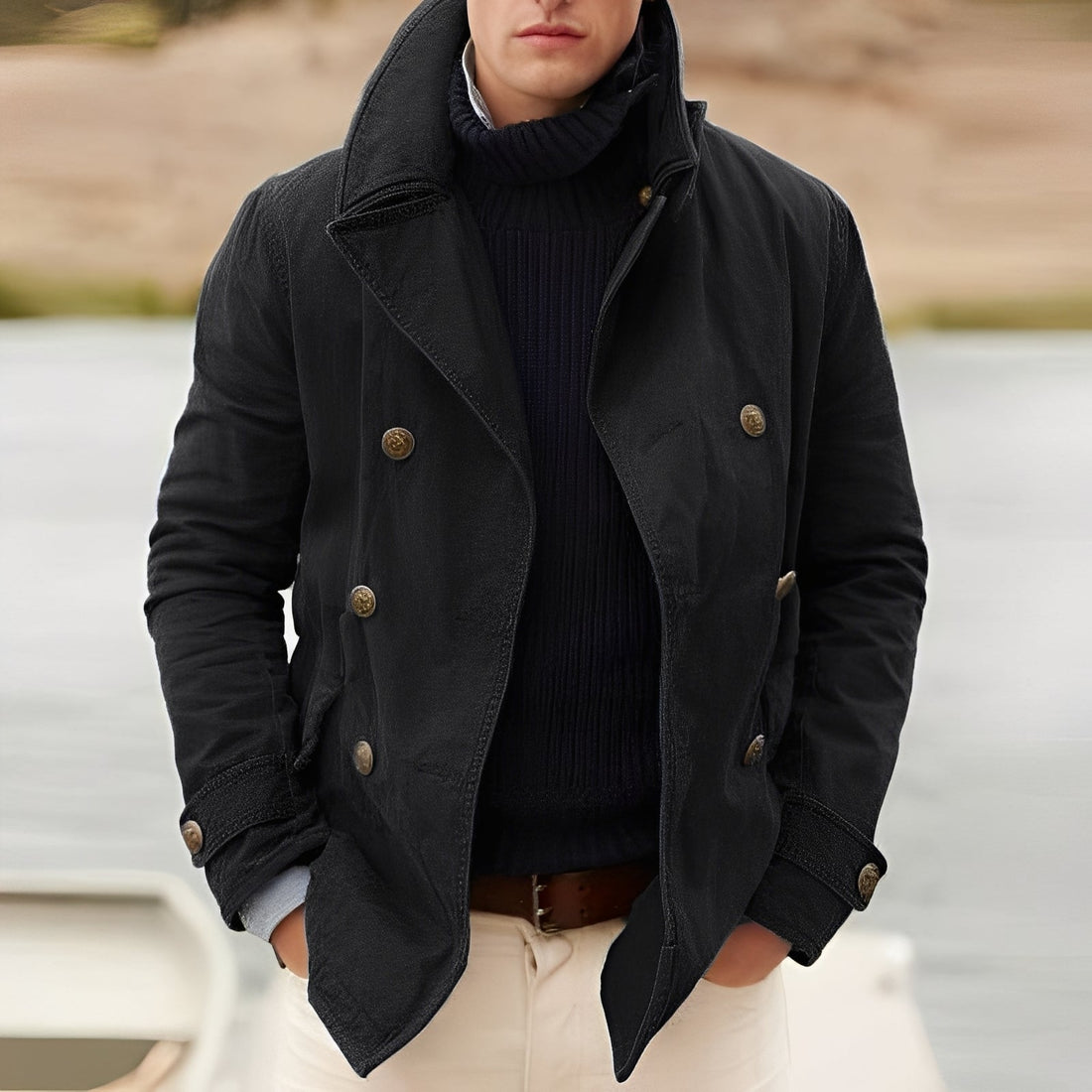Jerome - Veste épaisse et stylée pour hommes