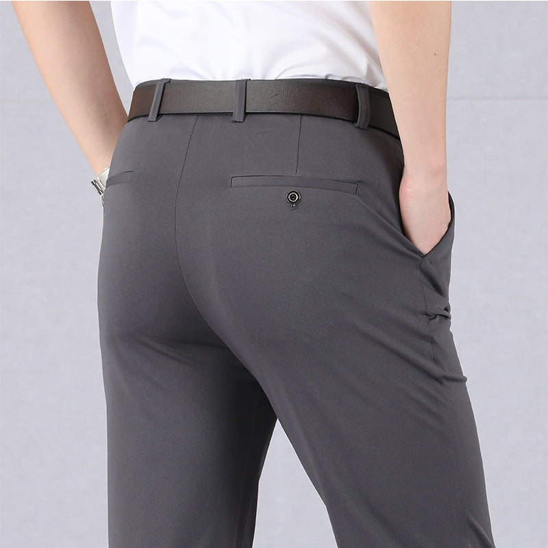 Beckett - Pantalon de costume stretch décontracté pour hommes