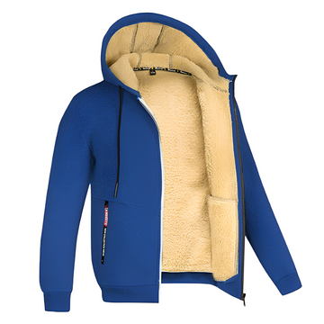 Davin - Veste en polaire décontractée avec capuche pour hommes