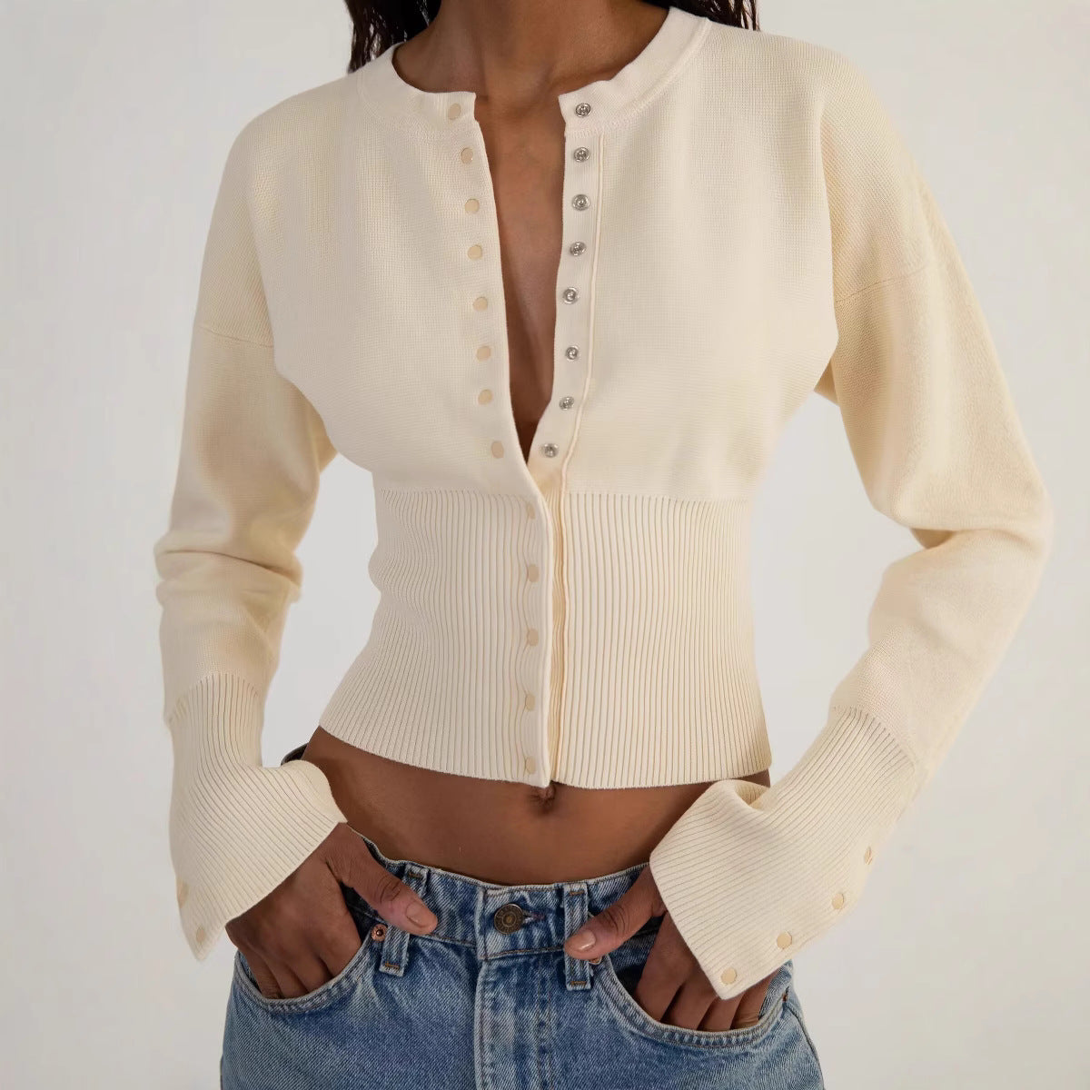 Reverie - Haut tricoté court et stylé pour femmes