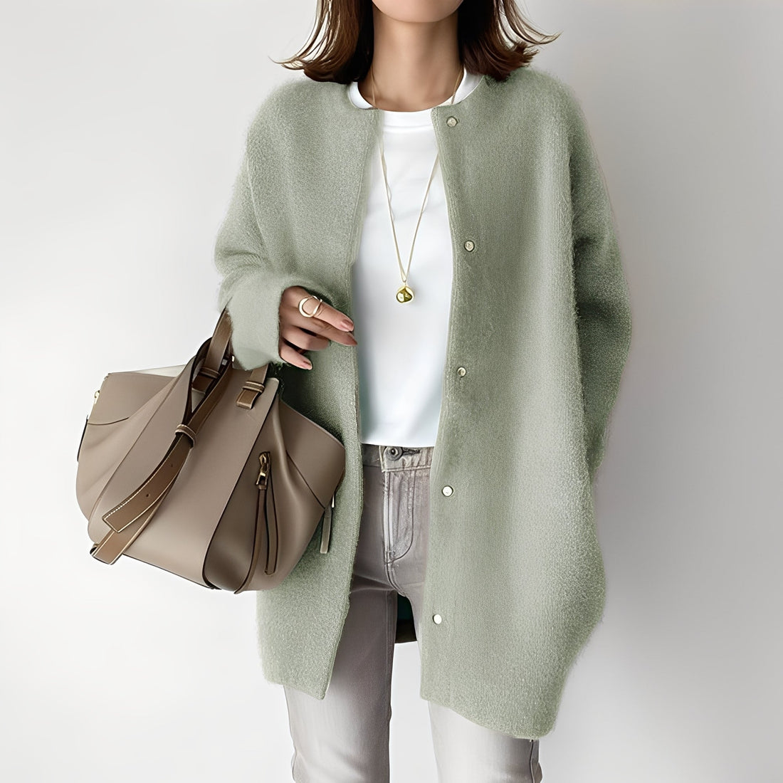 Dahlia - Cardigan élégant et ample pour femmes