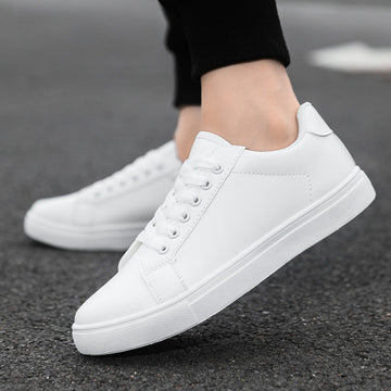 Nicholas - Décontracté, simple baskets en cuir pour hommes