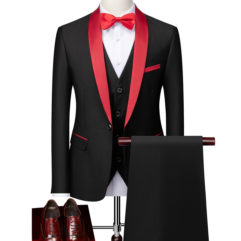 Jerald - Ensemble de costume 3 pièces pour hommes