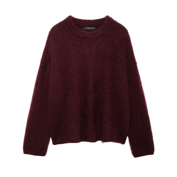 Valorie - Pull décontracté en mélange de mohair pour femmes