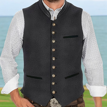 Bradford - Gilet élégant avec boutons pour hommes