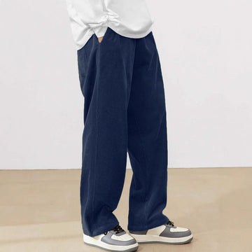 Kenrick - Pantalon droit en velours pour hommes