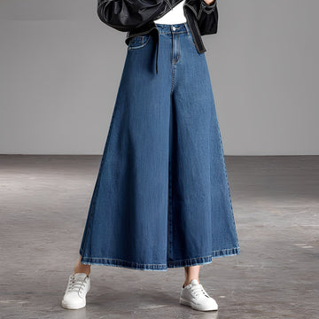 Isabelle - Jeans stylé avec jambes larges pour femmes