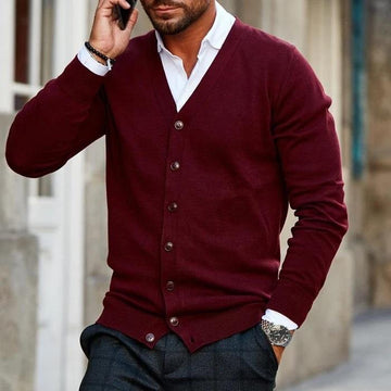 Cardigan en maille pour homme – Confort et style intemporel