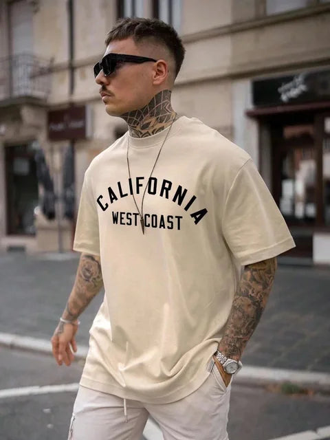 Variant image for Ralf - Californië Graphic T-Shirt - Casual - Heren T Shirt-25
