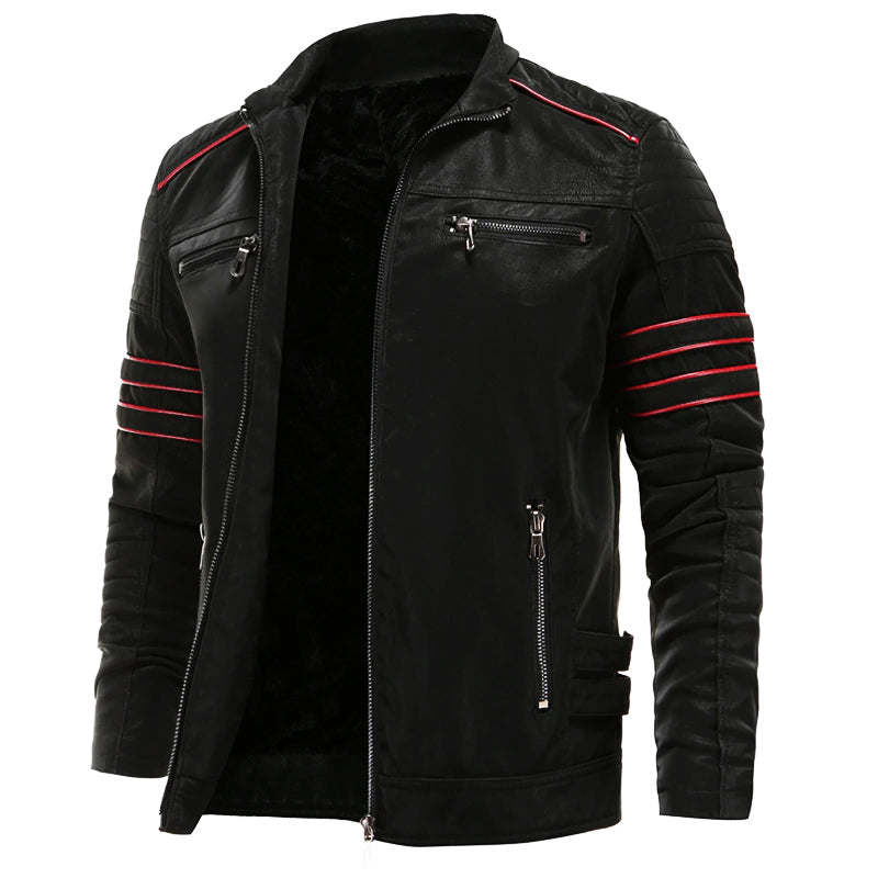 Carl – Veste en cuir