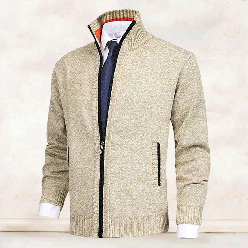 Saber – Cardigan avec Col Montant