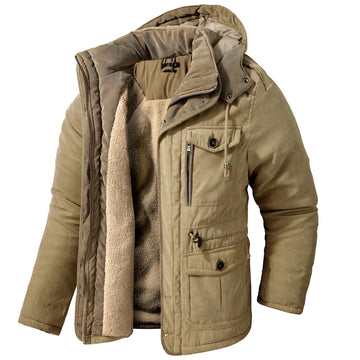 Daren - Veste chaude avec capuche pour hommes