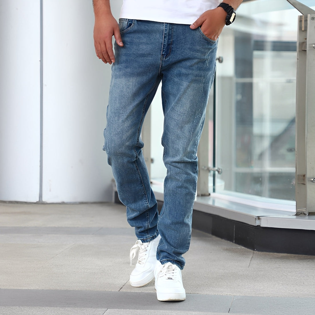 Winfred - Jeans skinny stretch élégantes pour hommes