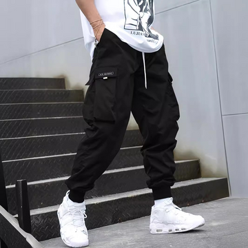 Morton - Pantalons cargo Hip-Hop estivaux pour hommes