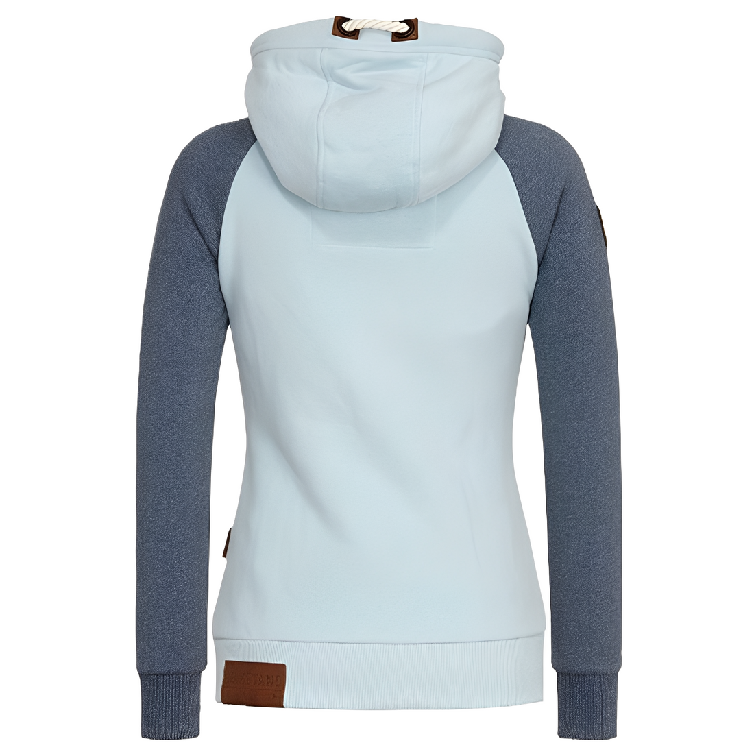 Elinor - Pull à capuche confortable avec fermeture éclair pour femmes