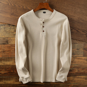 Damion - Chemise manches longues en coton pour hommes