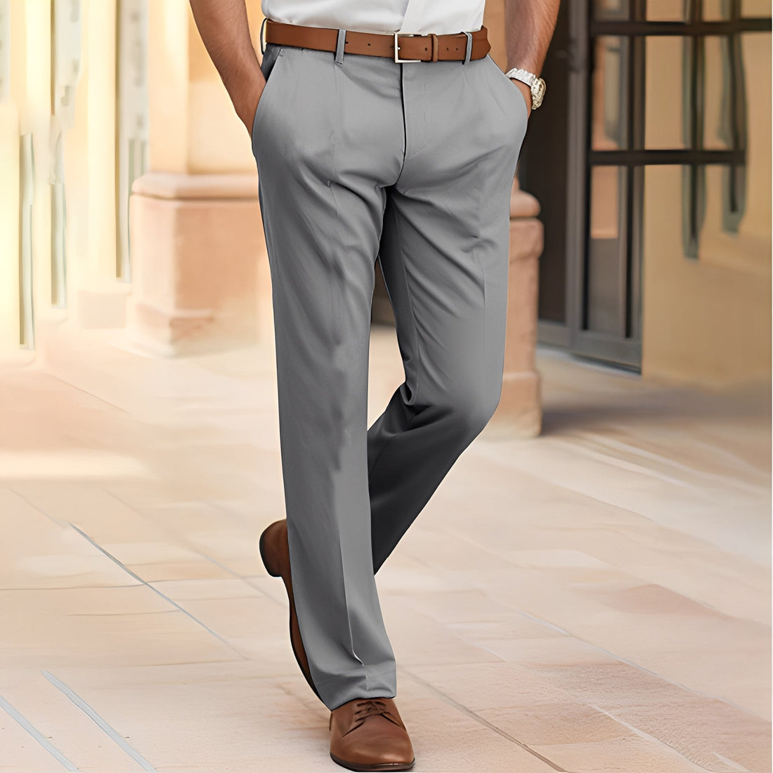 Clayton - Pantalon d'affaires formel pour hommes